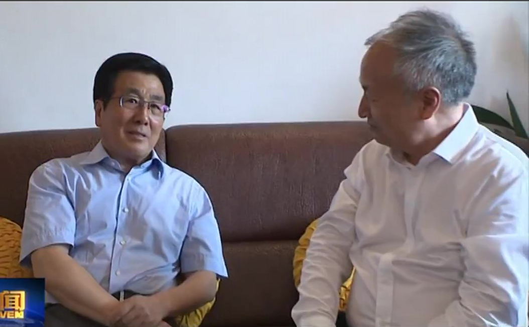 甘肃省委书记林铎看望慰问兰州交通大学范多旺教授